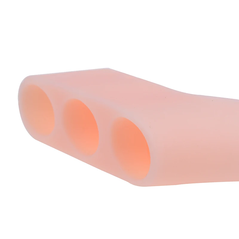 1Pair Silicone Toe Separator Spreader Gel Bunion Splint Corrector Overlapping Protection Foot Care | Красота и здоровье