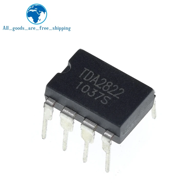 10 шт. TDA2822M DIP8 TDA2822 DIP 2822M 8 новый и оригинальный IC|Интегральные схемы| |