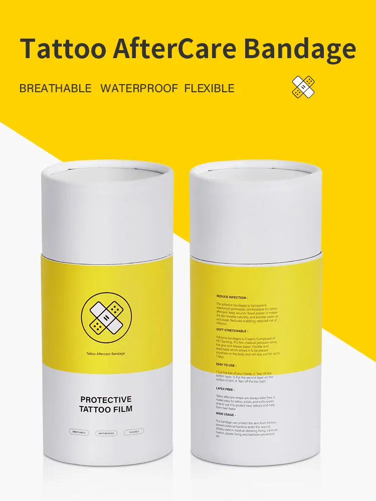 Привидение паук татуировка уход патчи портативный тату бандаж защитная дышащая