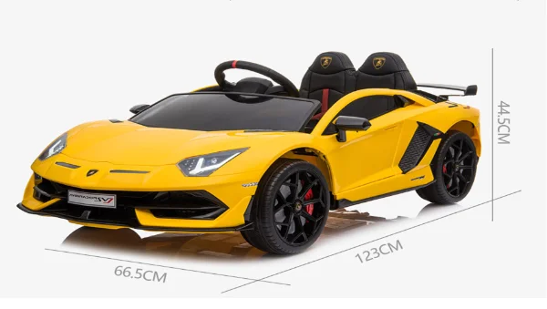 Lamborghini Детский Электрический автомобиль четырехколесный супер пульт дистанционного управления Детская электрическая машина детская игрушка автомобиль может сидеть человек