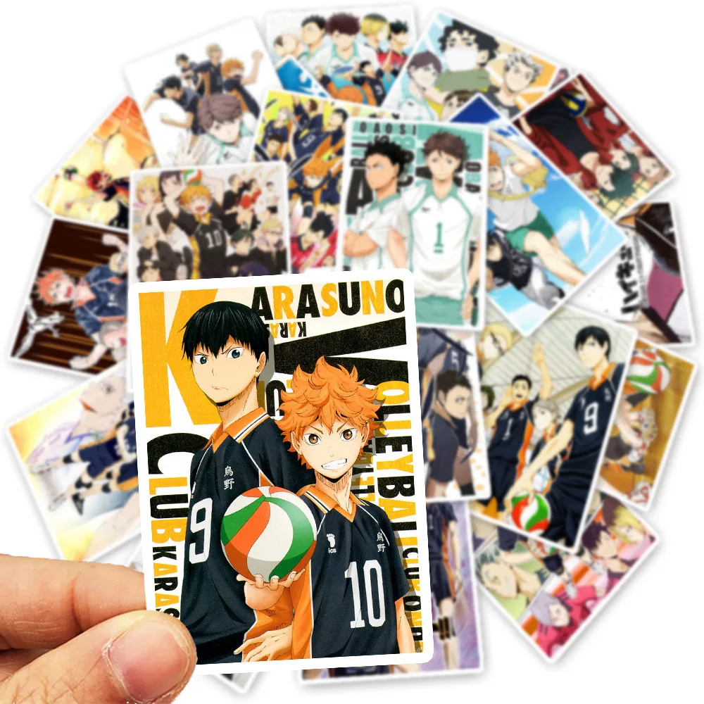 25 шт./упак. манга Haikyuu! Наклейки Хината шойо ПВХ плакат наклейки японского Аниме