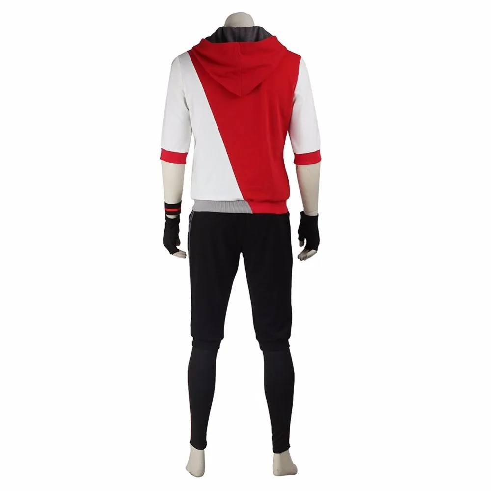 Мужской тренировочный костюм для косплея Pokemon Go | Тематическая одежда и униформа