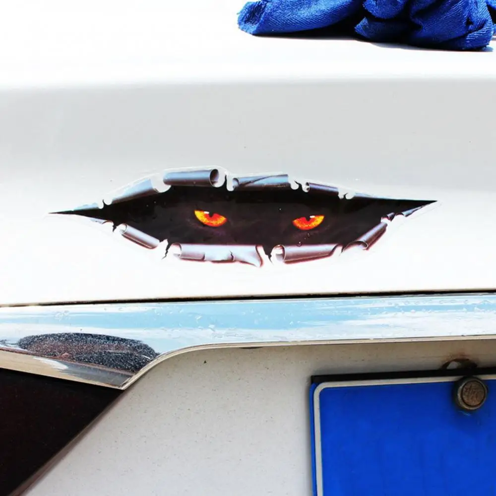 3D крутая Автомобильная наклейка креативная Модифицированная глаз