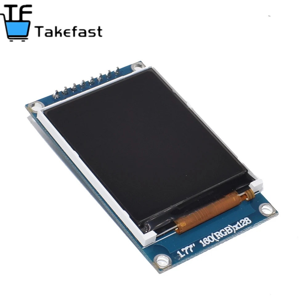 10 шт. 1 77 дюймовый TFT ЖК-экран 128*160 TFTSPI цветной экран модуль последовательного