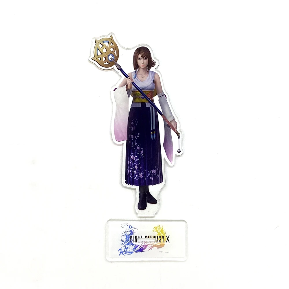 F Fantasy FF10 X 10 Yuna свадебное платье HM фигурка на акриловой подставке модель пластина