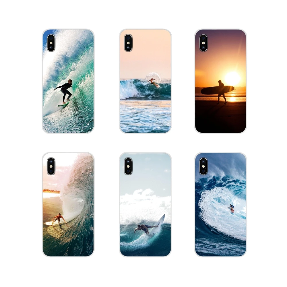 Фоны для фотографирования морские волны крышкой Apple iPhone X XR XS 11 12Pro MAX 4S 5S 5C SE 2020 6S 7 8