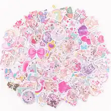 153 шт./лот Kawaii канцелярские наклейки мультяшный Кот дневник планировщик декоративные мобильные для скрапбукинга журнала «сделай