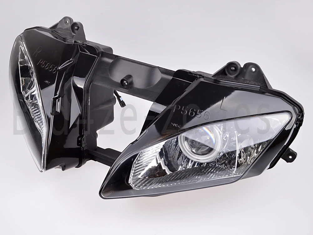 Мотоцикл R6 2006 2007 изготовленный на заказ HID проектор фара в сборе с голубыми