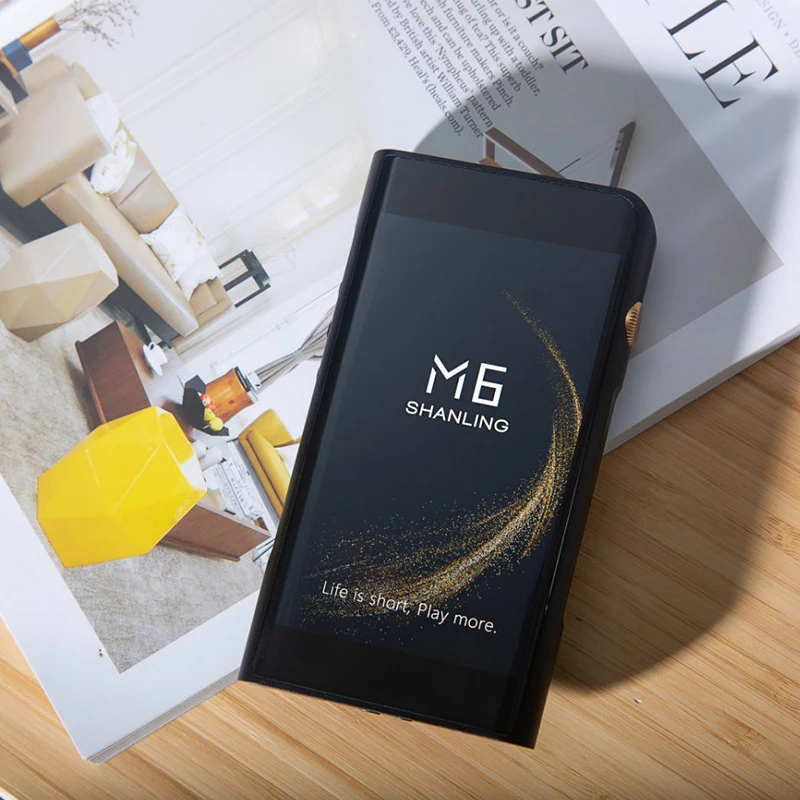 Портативный HI Fi MP3 плеер Shanling M6 21 RES Wi Bluetooth Двойной ЦАП ES9038Q2M MQA PCM 768 кГц DSD512