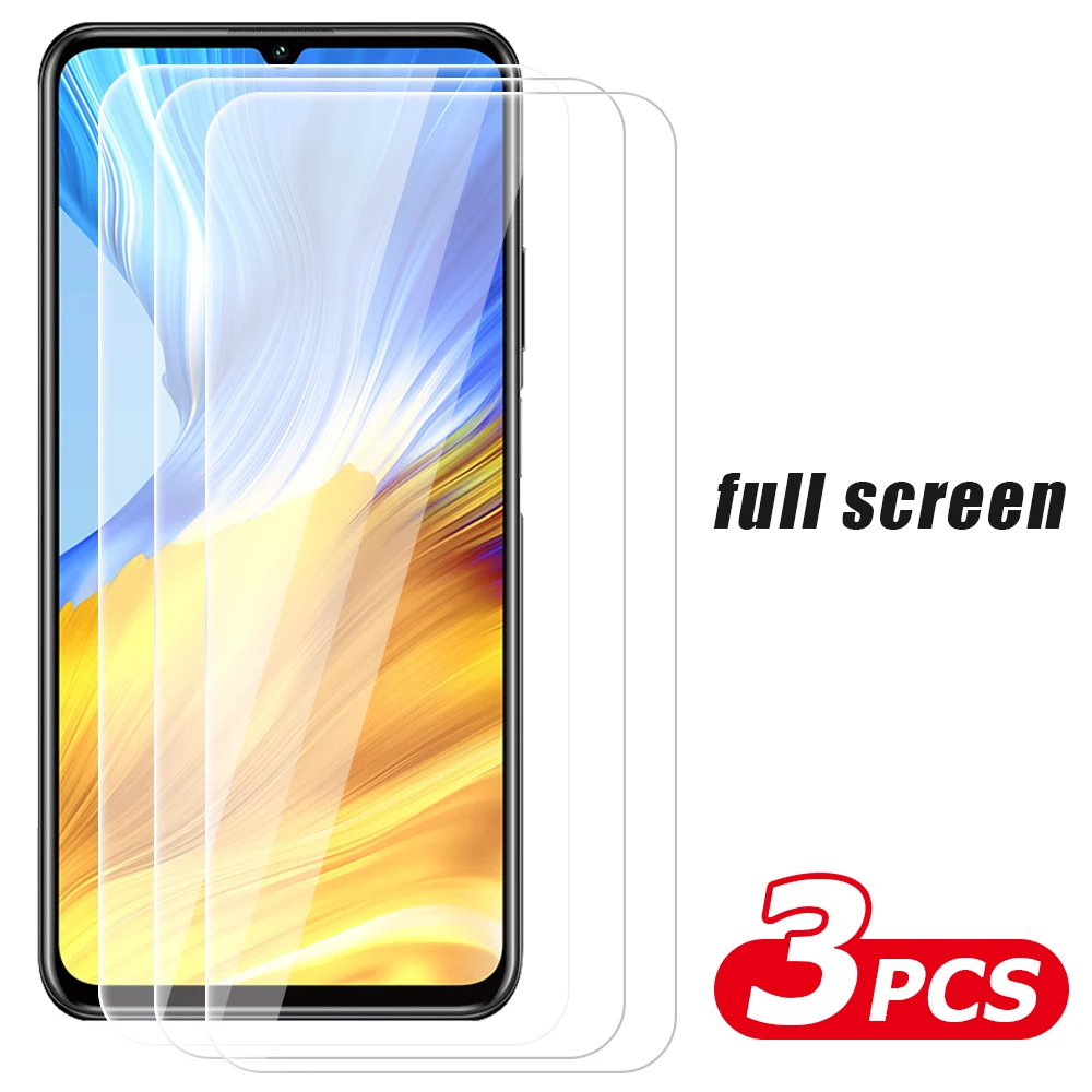 Закаленное стекло с полным покрытием для Huawei Honor X10 Max honor защитная пленка экрана 3