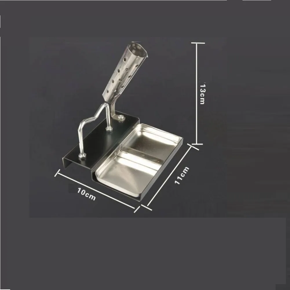 

11*10*13cm Soldering Iron Base Stand Double Lattice Durable Frame Handle