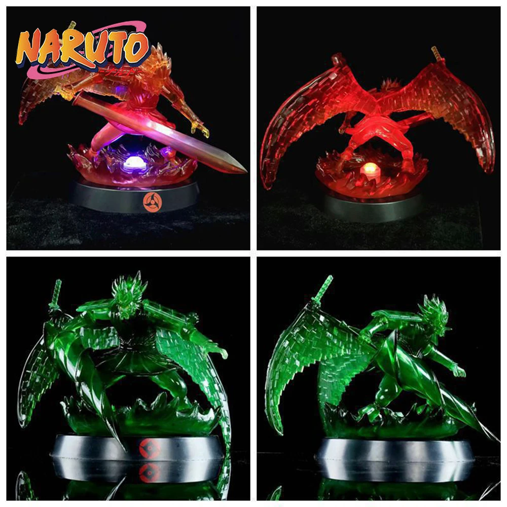 

Аниме Наруто Учиха Итачи сусанох резонансная экшн-модель со спецэффектами из ПВХ базовая модель GK статуя украшение подарок