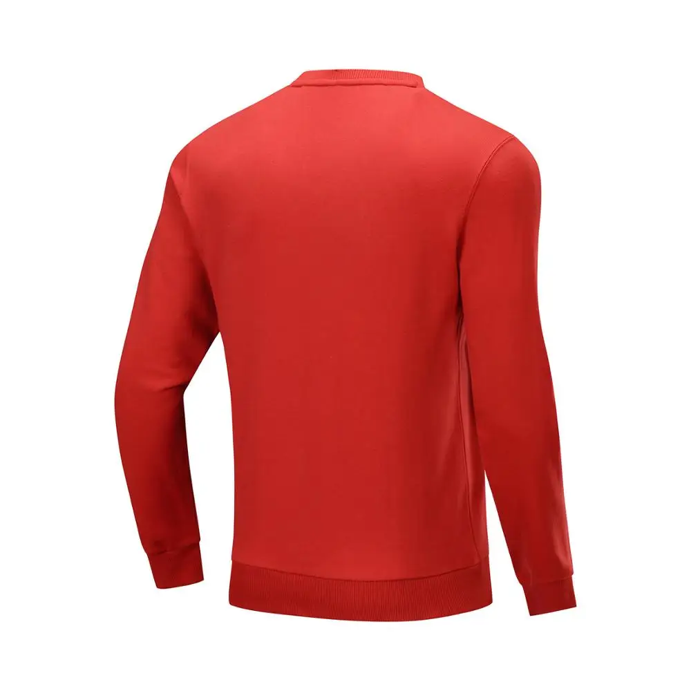 Li-Ning Men The Trend Sports Sweater Printing 100% Cotton Comfort Regular Fit Retro LiNing Sport Hoodie AWDP391 CJAS19 | Спорт и