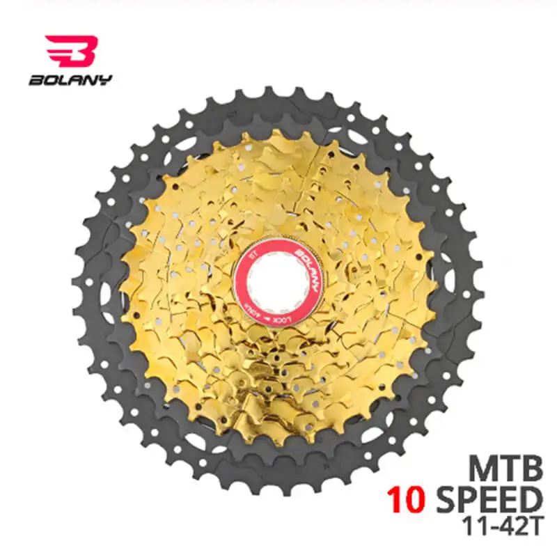 Bolany 10 скоростная кассета MTB 10V 11-42T маховик для горного велосипеда с широким