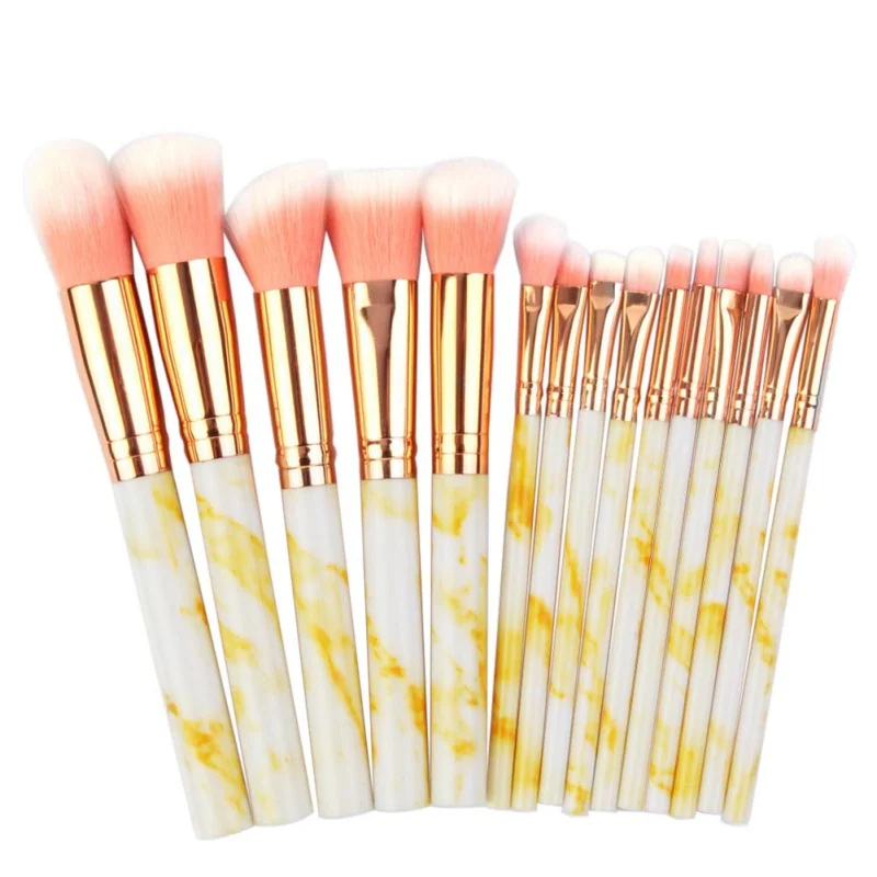 Набор кистей для макияжа профессиональная ручка пудра тени век набор