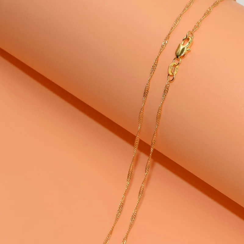 1 шт. Оптовая продажа Детское нижнее белье золотое ожерелье ювелирные изделия