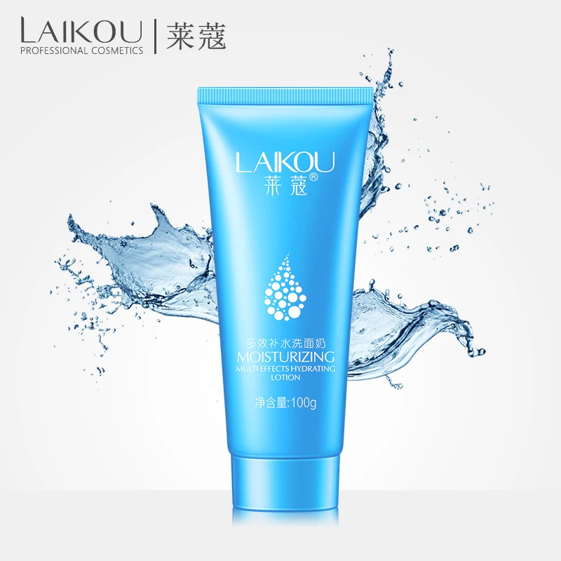 

100ML hydrating Facial Pore Cleanser Moisturizing Cleaning Washing Whitening Hydrating Deep Tender Face Skin Care
