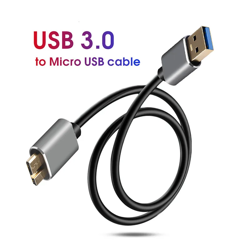 1 м Micro USB 3 0 кабель для быстрой зарядки типа А к B передачи данных samsung S5 Note I9600 G900