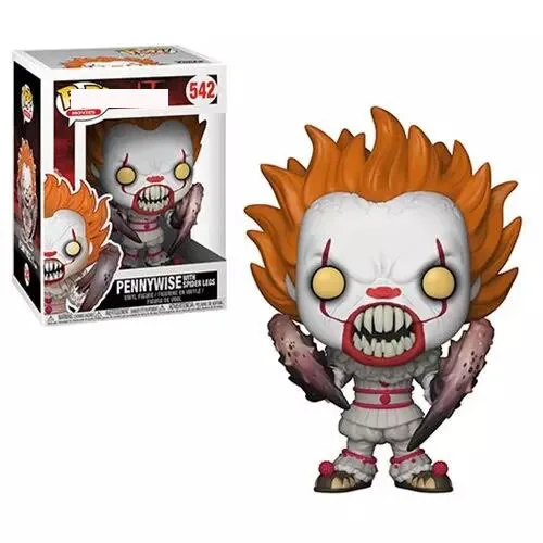 Тематическая экшн фигурка поп IT Pennywise & Чаки игрушка Клоун аниме модель из ПВХ