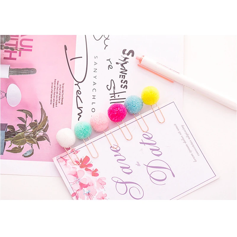 6 шт./упаковка зажимы для бумаги| |