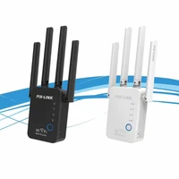 new wifi repeater wireless wifi extender 300mbps four antenna wi fi amplifier long range signal booster 2 4g wifi access point