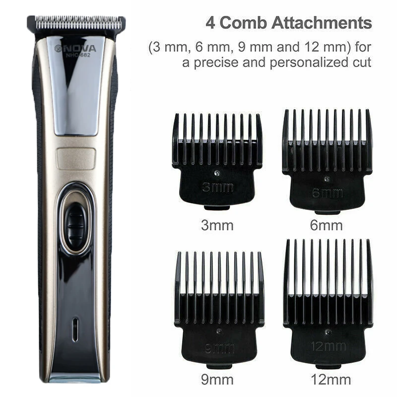 Аккумуляторная Мужская машинка для стрижки волос электробритва триммер супер