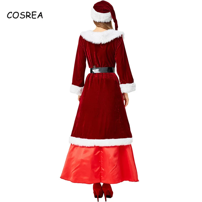 Мужской костюм с шапкой Санта Клауса топом и штанами для взрослых красное вино