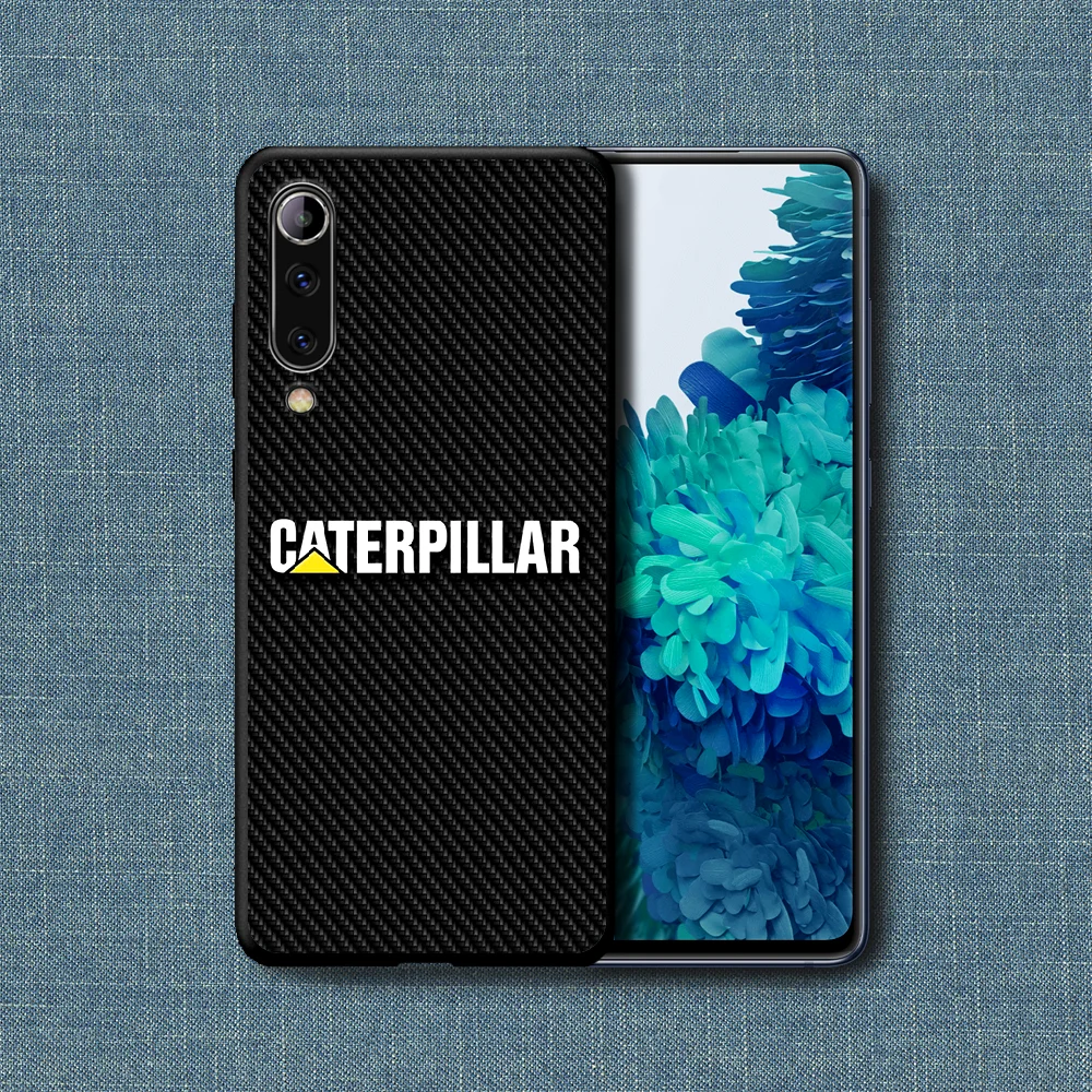 

Caterpillars Truck Car Phone Case For Xiaomi Mi Note 10 A3 9 MAX 3 A2 8 9 Lite Pro Ultra black Back Silicone Funda Tpu Cell
