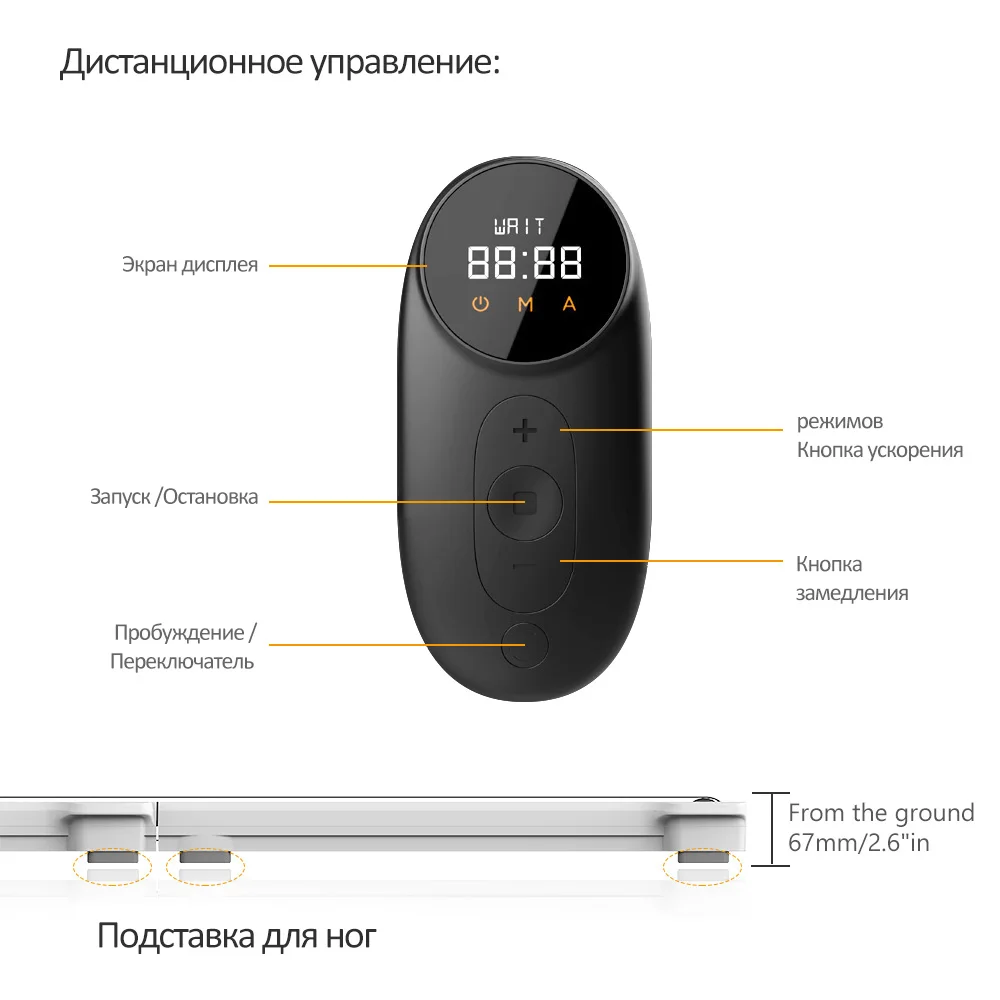 Беговая дорожка WalkingPad C1 складная бесшумная электрическая беговая для домашнего использования|Степперы| |