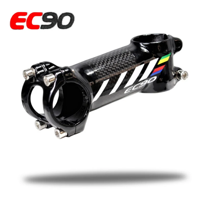 

EC90 Aluminum alloy + carbon fiber Cycling Riser bicycle pole road mountain bike Stem pole 28.6*31.8MM 6 degree Riser rod