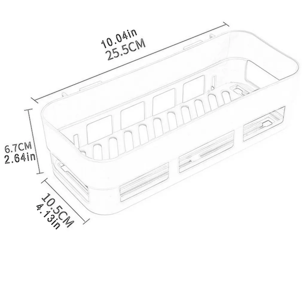 

Wall Shelf Holder Wall Mount Bathroom Shelf Kitchen Hanging Basket Storage Household Wall Hanging Rack Organizer