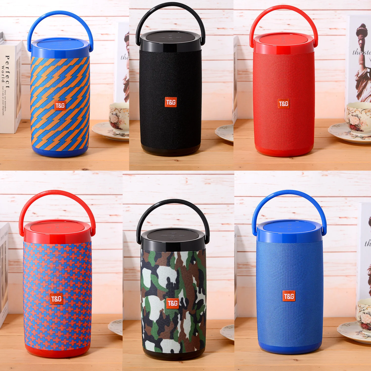 Bluetooth динамик 20 Вт высокой мощности Новый Открытый Портативный ручка ткань