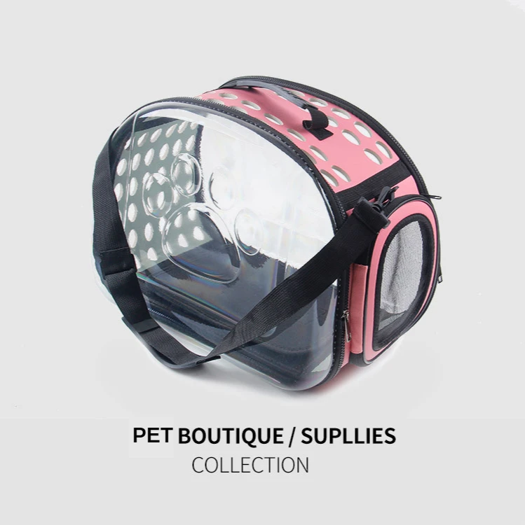 

Cat backpack pet handbag Pet bag go out portable bag transparent bag dog cage breathable cat backpack cat supplies handbags
