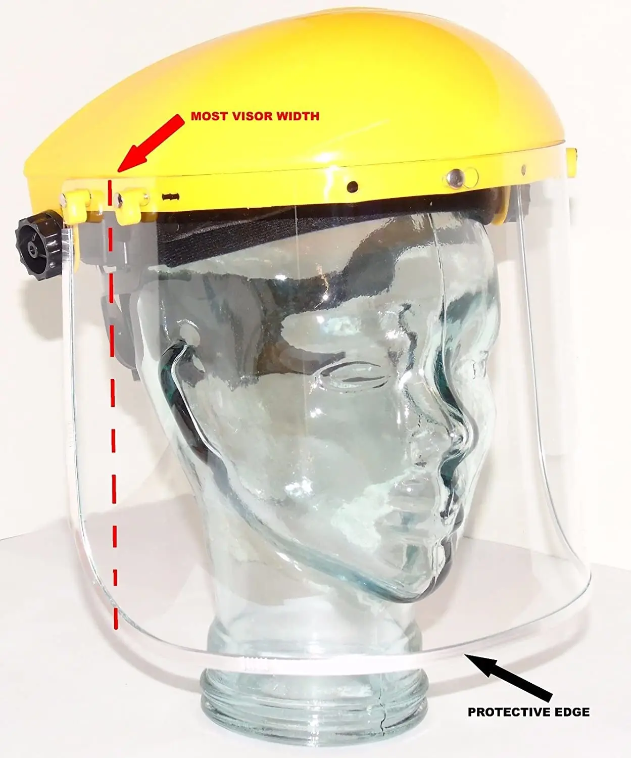 

Industrial Safety Face Shield and Wide Visor Workwear PPE Clear Browguard Kit Safety Grinding Face Shield Screen Mask Eye Face