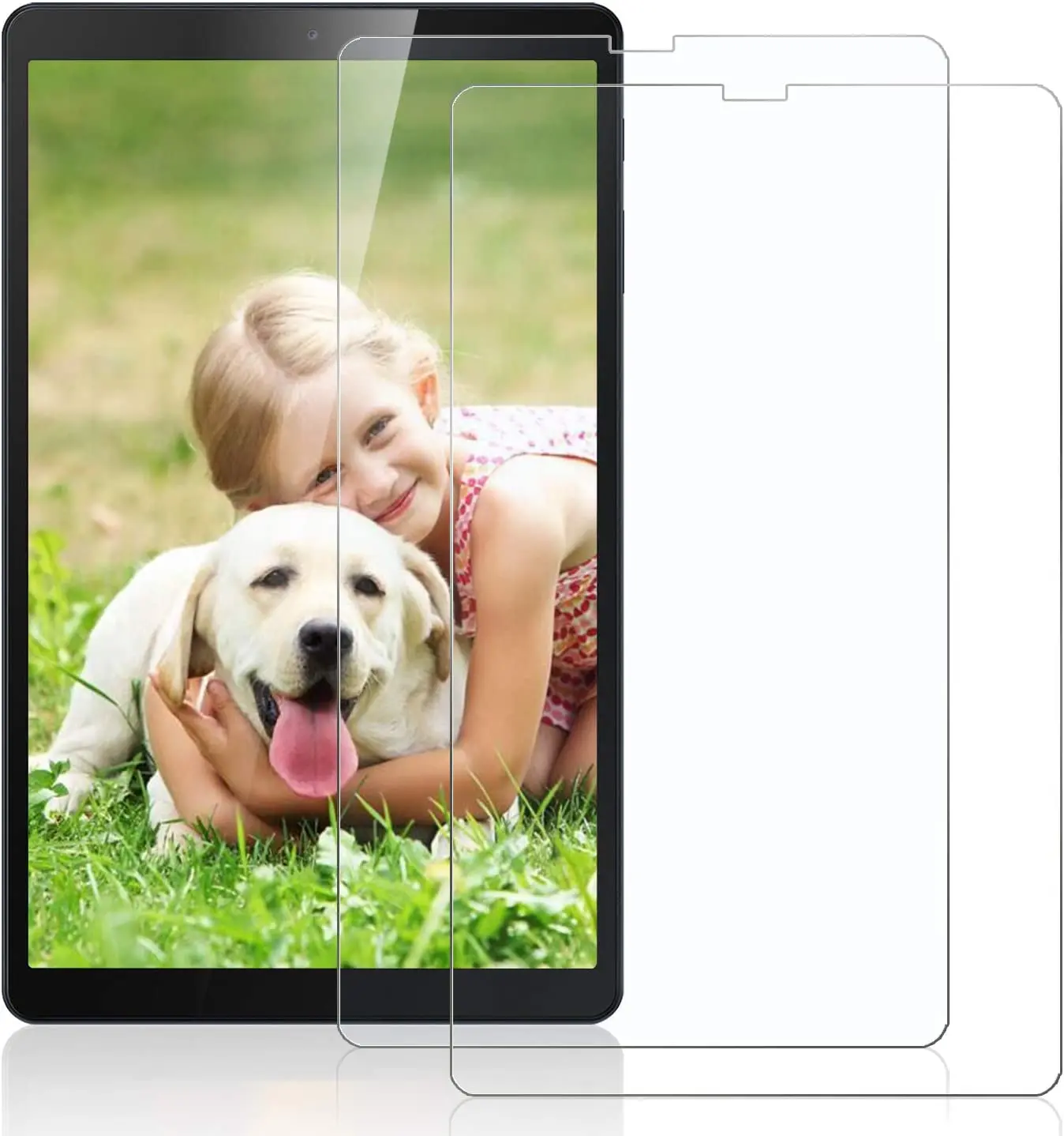 2Pcs Tempered Glass/PET Soft Film for Samsung Galaxy Tab A 10.1(2019)SM-T510 T515 Screen Protector Film SM-T510 SM-T515 9H Glass