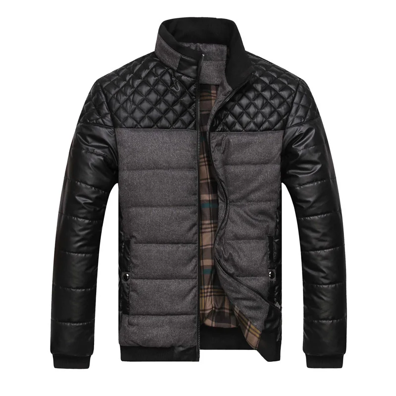 

Cotton padded jacket men's cotton padded jacket warm thickened large