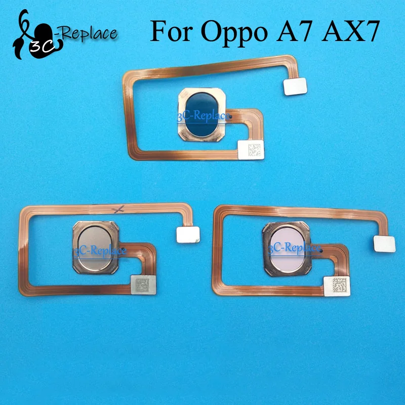 Сменный сканер отпечатков пальцев для Oppo A7 AX7 CPH1901 PBFM00 сенсорный датчик ID кнопка