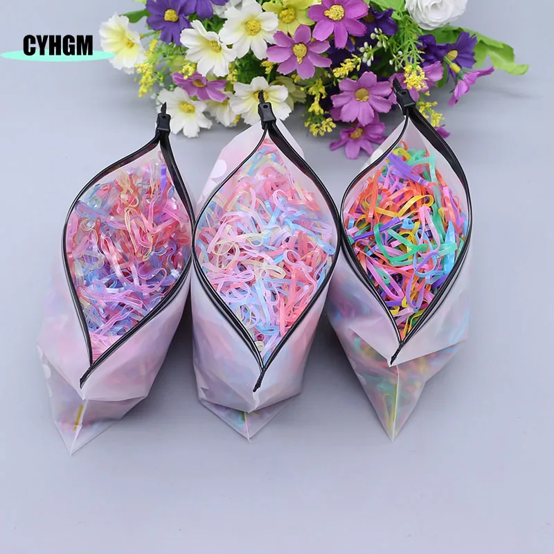 Аксессуары для волос девочек нейлоновые завязки эластичные резинки детский