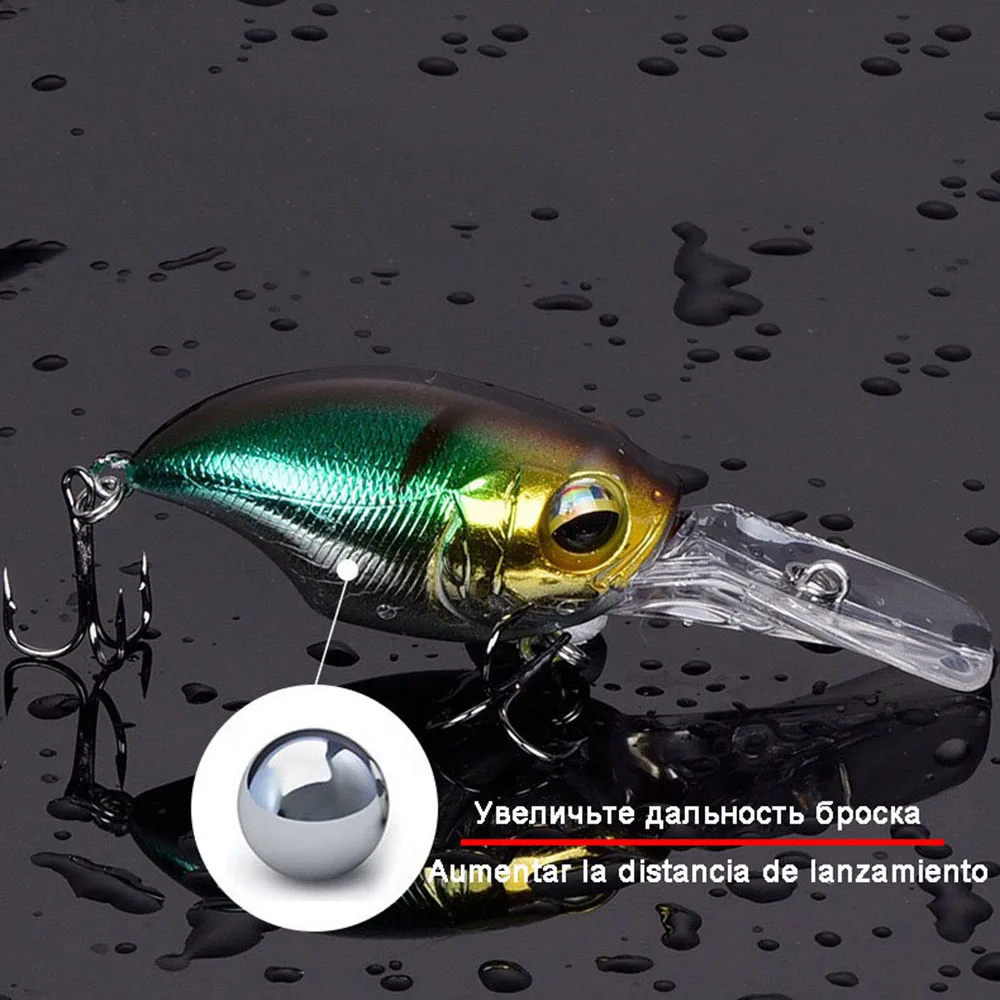 Кренкбейт Джеркбейт плавающая жесткая рыболовный воблер блесна приманка для