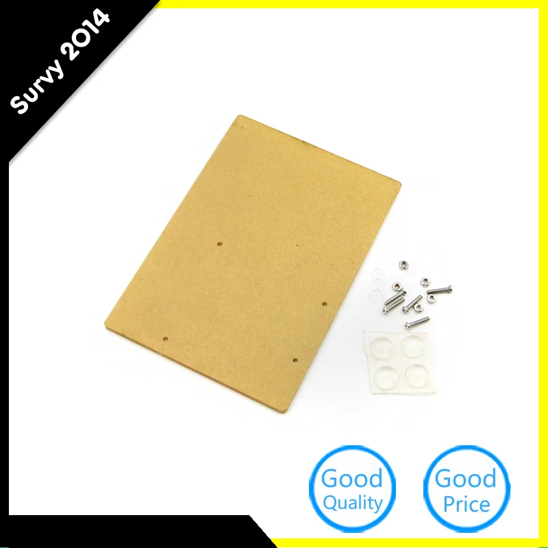 Универсальный экспериментальные для Arduino UNO R3 платформа прозрачный акриловый