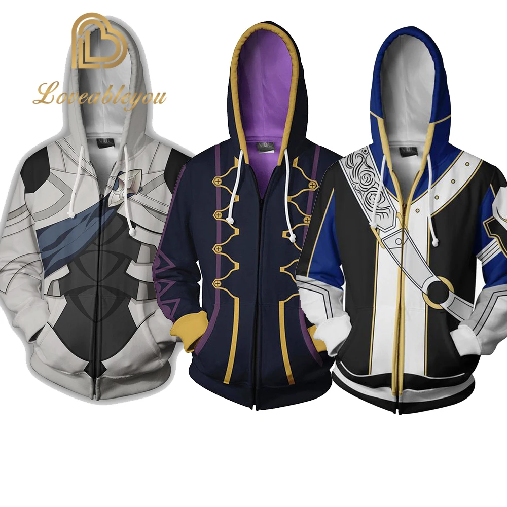 Мужской женский костюм Robin с эмблемой Огня Толстовка 3D принтом Колин Косплей