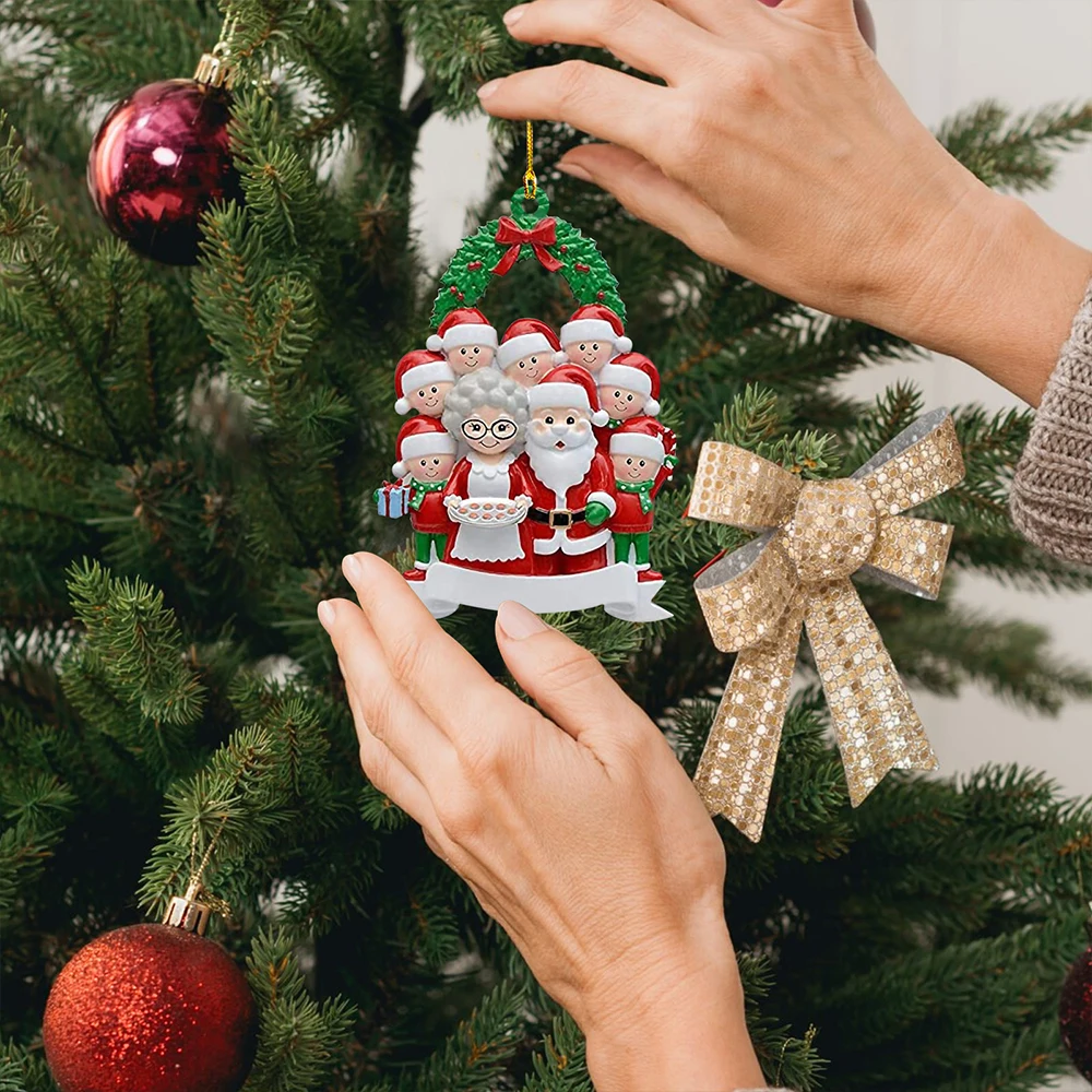 

Wooden Christmas Pendant Winter Home Decor Single-sided Printing Wood Novel Celebration Hotel Color Ornaments Multi-scene