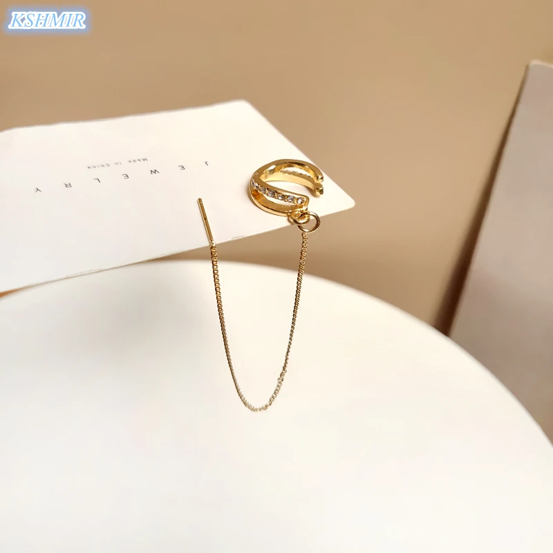 

Kshmir 2021 trendy c-style personalized ear bone clip INS style fashion trend ear line simple female earrings