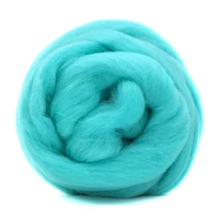 100g needle felting wool 19 microns superfine merino wool felt wool sheep wool roving wool for wool felting kit 36
