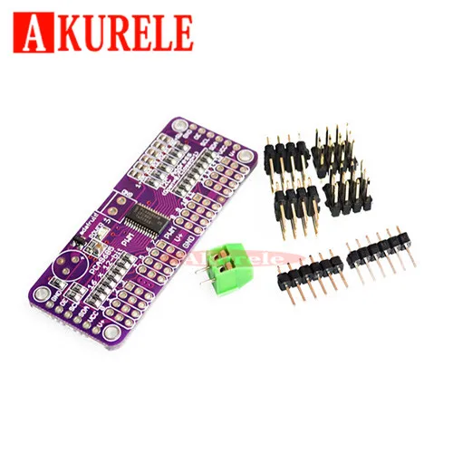 10 шт. PCA9685 16 канальный 12 бит Fm + I2C автобус ШИМ управления ler Is рулевое управление
