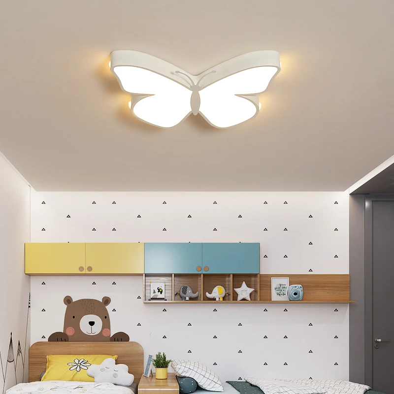 Лампа для комнаты принцессы креативный светильник-бабочка потолочный