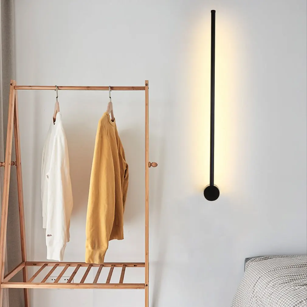 

Led Wall Lamp Long Wall Light Decor For Home Bedroom Living Room Surface Mounted Sofa Background Wall Sconce Lighting Fixture