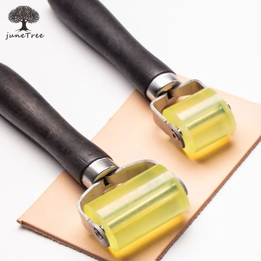 

Резиновый инструмент для кожевенного ремесла Junetree 30 мм/50 мм, чистый держатель, пластина, кожаный резиновый ролик, клеевые края, инструмент «...