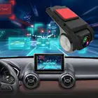 Горячая Распродажа 1080P USB Автомобильный видеорегистратор, видеорегистратор, скрытый цветной видеорегистратор для вождения для Android Black E1W2