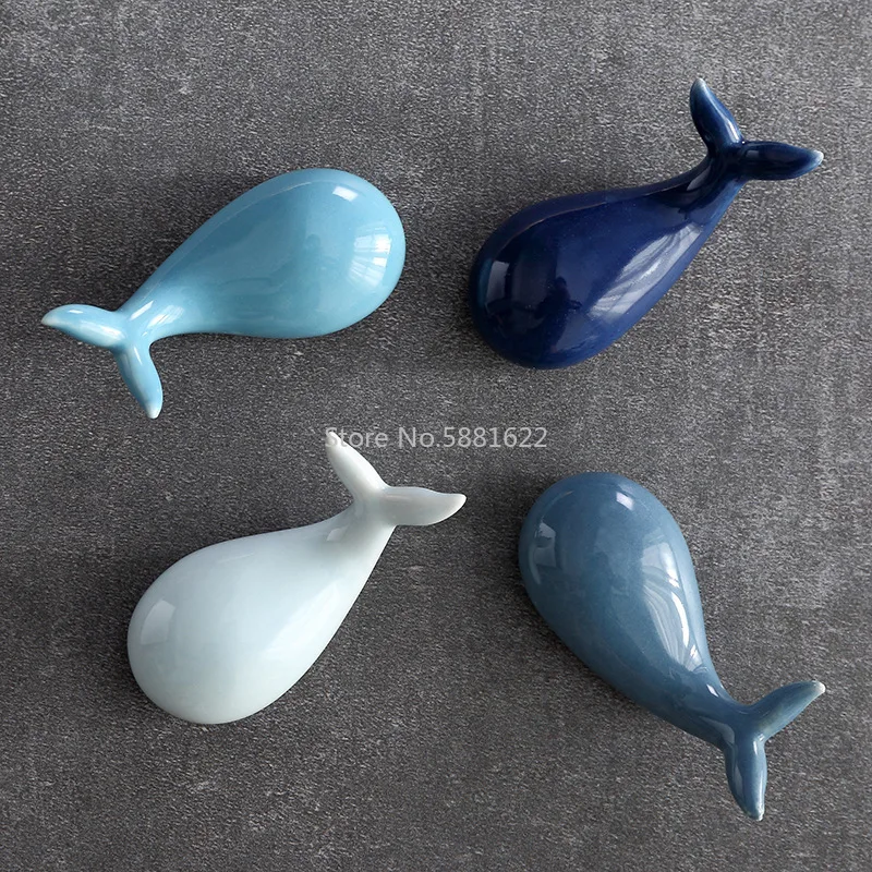 Creative and cute ceramic household whale chopstick holder personalized pillow tableware set | Дом и сад
